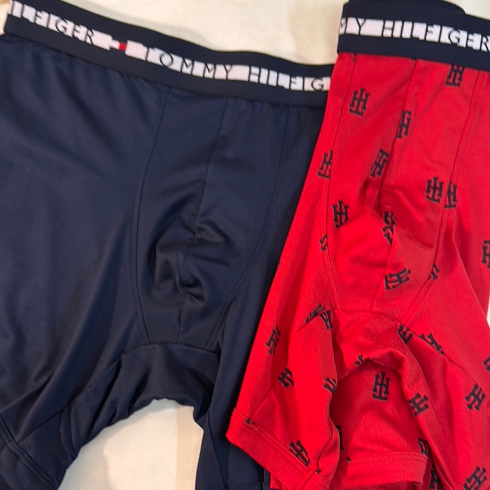 Tommy Hilfiger Boxer Briefs in Blue and Red